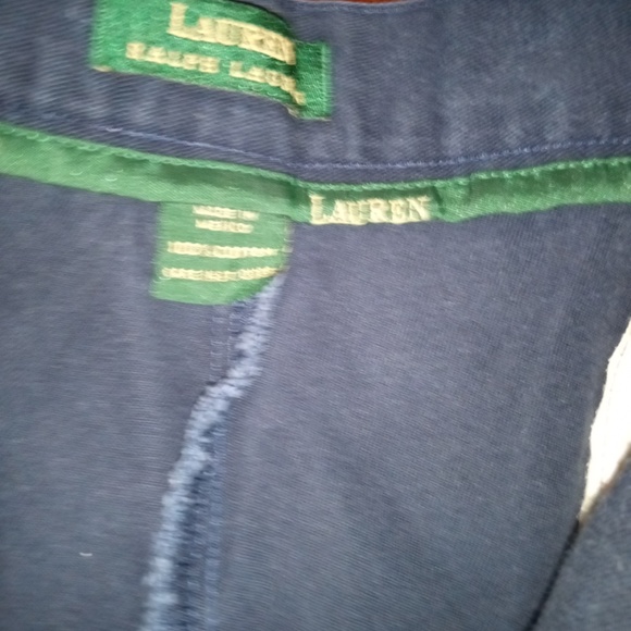 LAUREN. BY Ralph Lauren NAVY BLUE 38 X 30 PANT - Picture 2 of 3